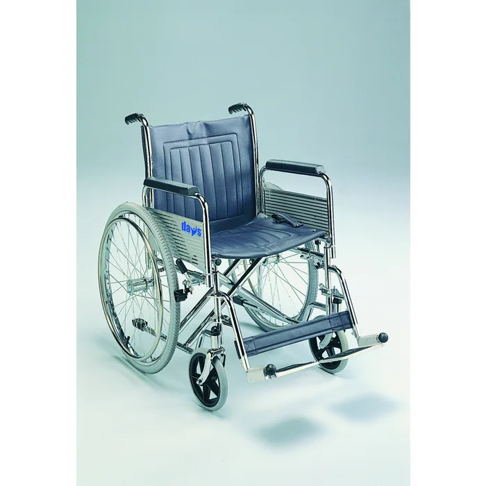 DAYS 51CM SELF PROPEL HEAVY DUTY WHEELCHAIR - FIXED BACK